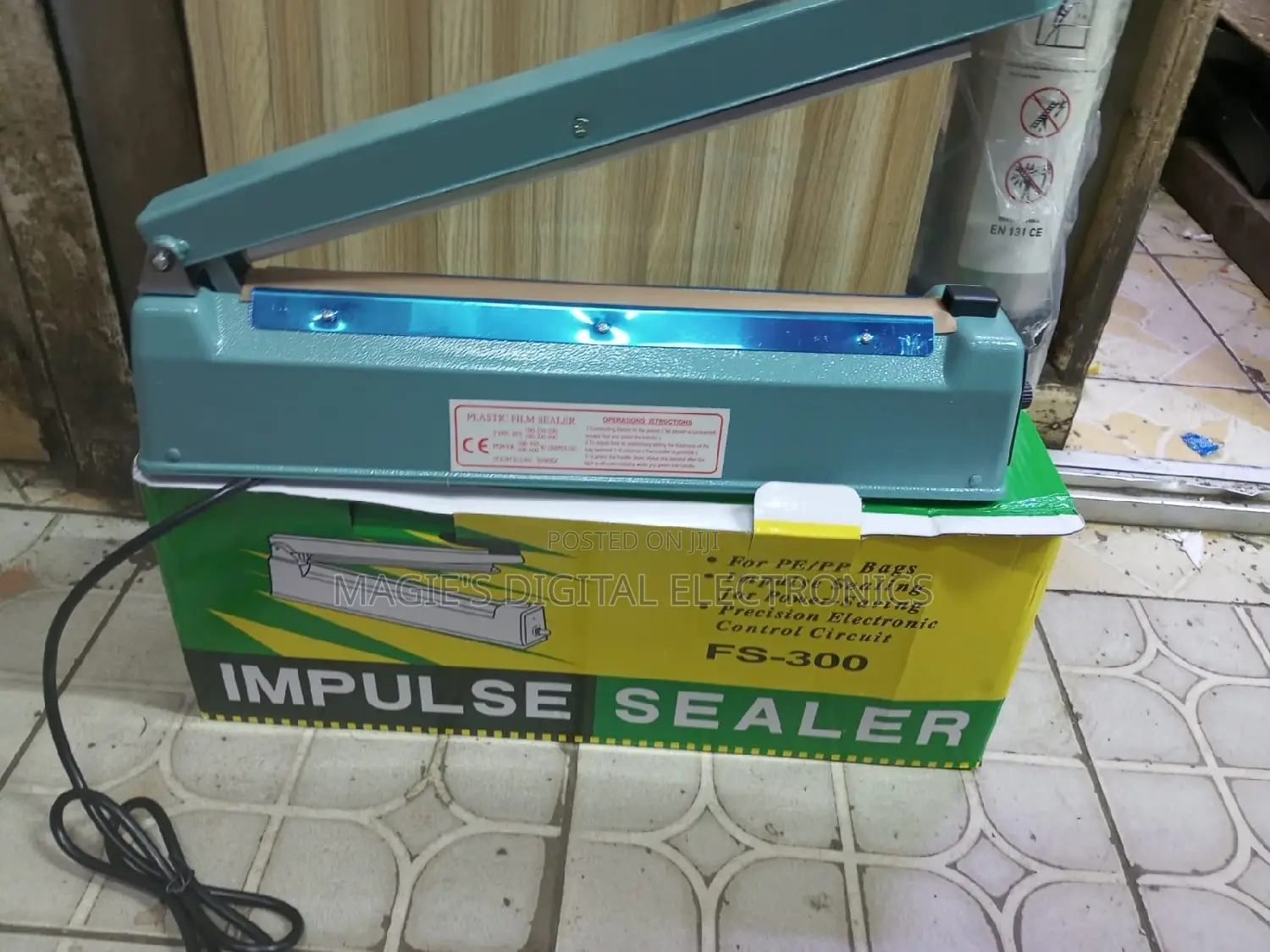Top Guarantee Fs300 Metallic Impulse Sealer