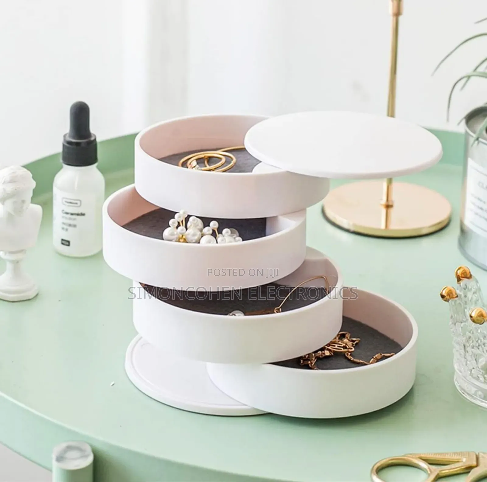 4 Layer Rotating Accessories / Jewelry Organizer