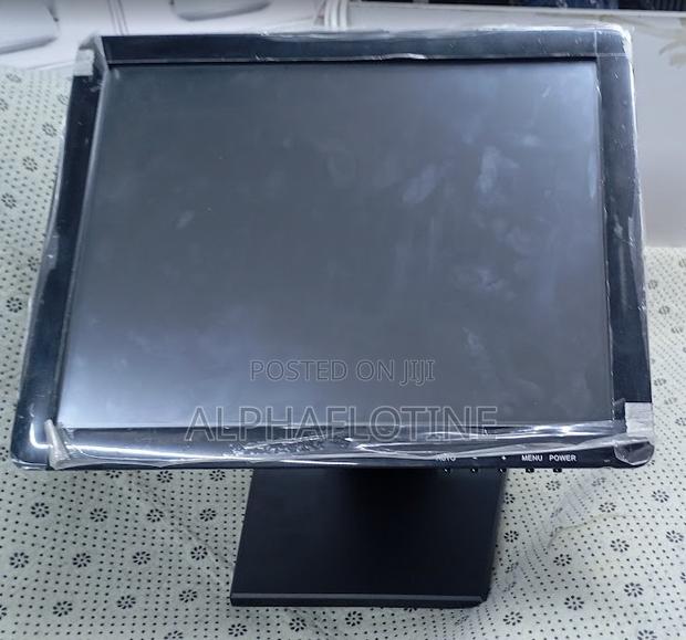 15′′ Touch Screen LCD Monitor Multi-Position Metal Pos Stand
