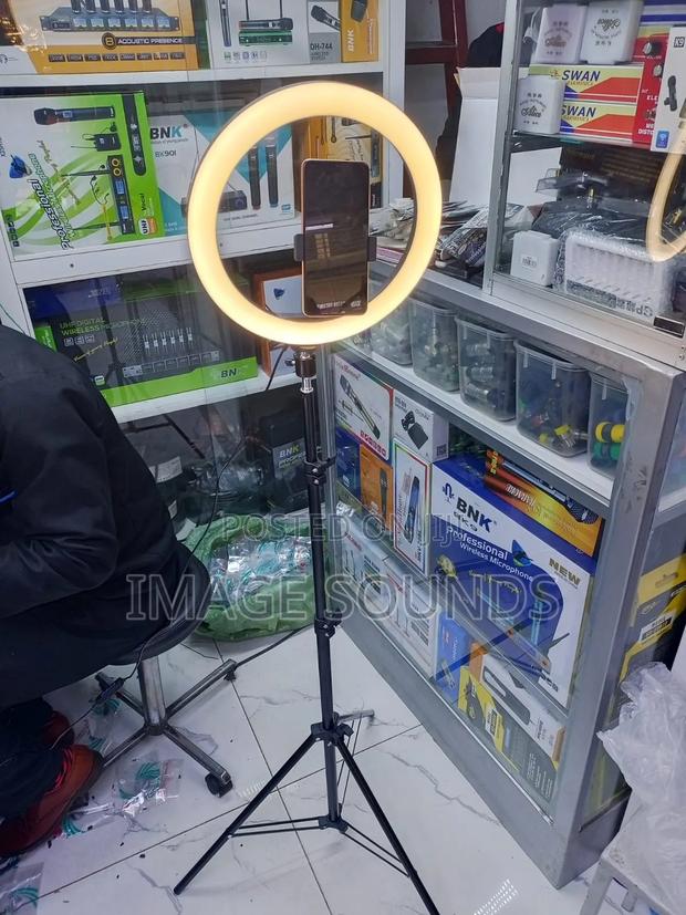 Led 10inch Ring Light With Phone Holder - thumbnail 2