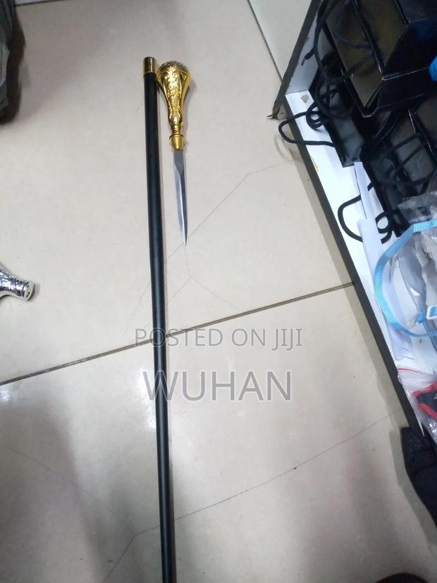 Walking Stick With Inbuilt Removable Sword