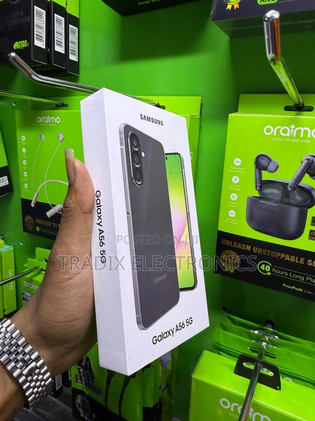 New Samsung Galaxy A56 256 GB Black - thumbnail 3