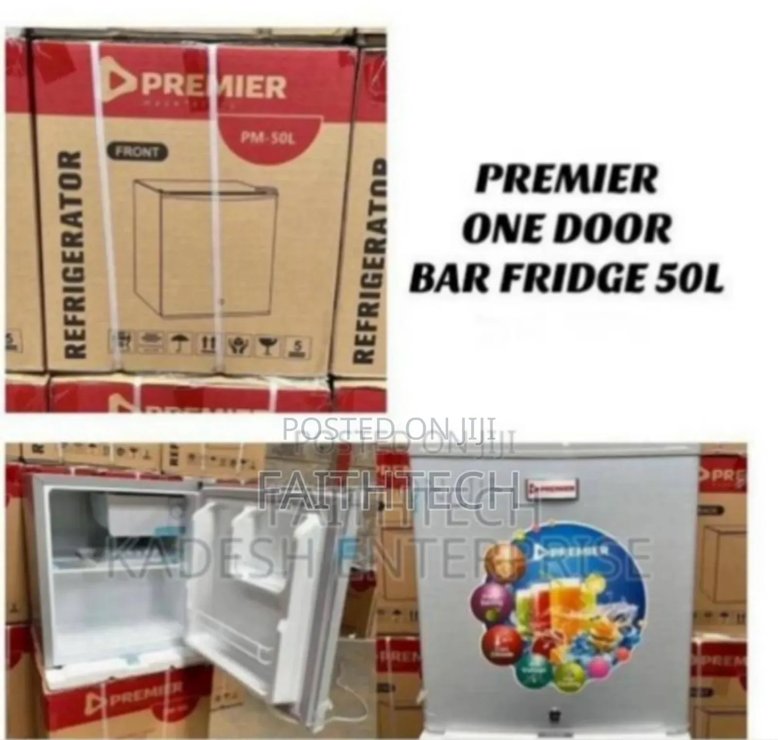 Premier One Door Bar Fridge 50litres