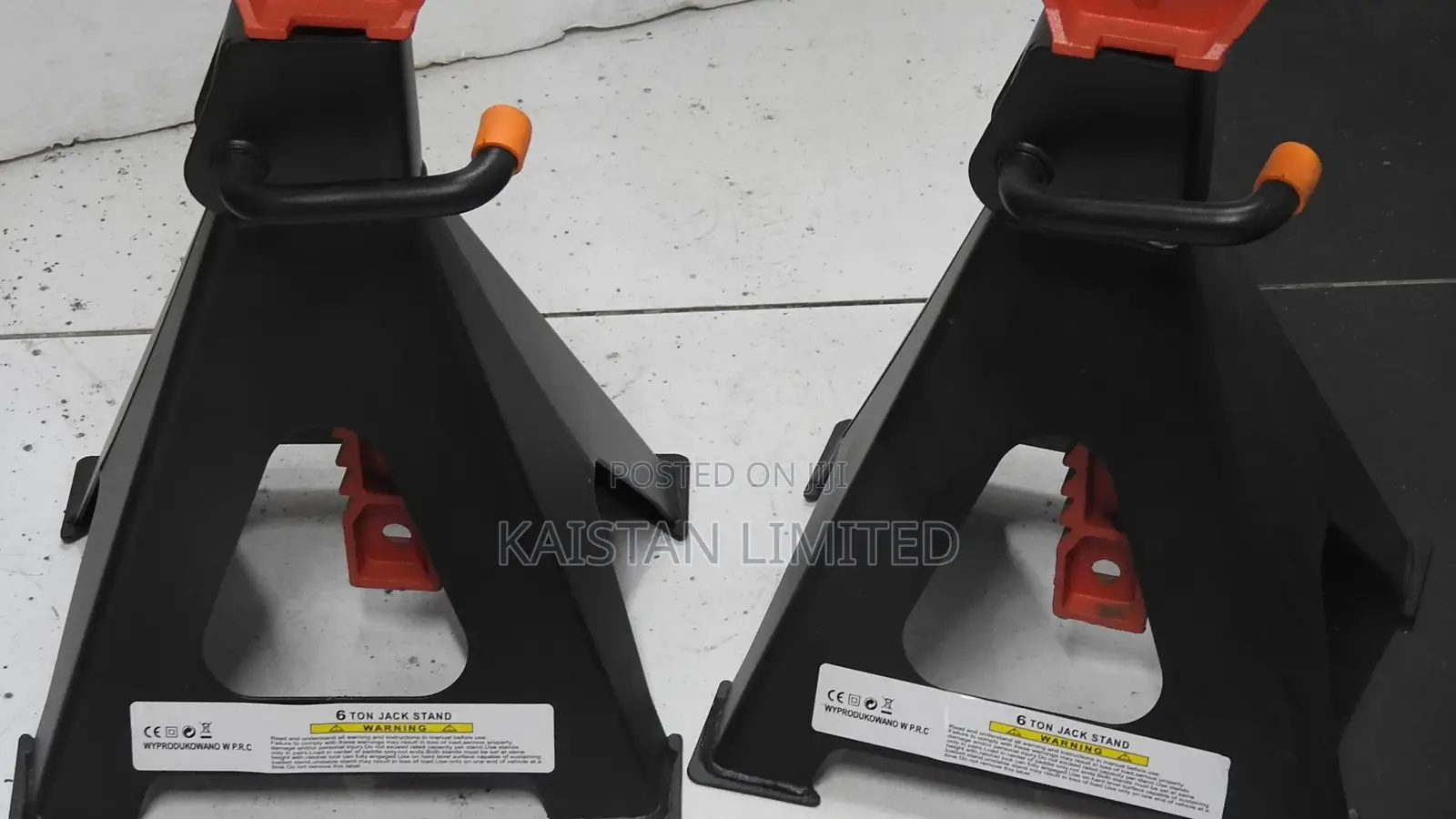 Steel Jack Stands 6 Ton