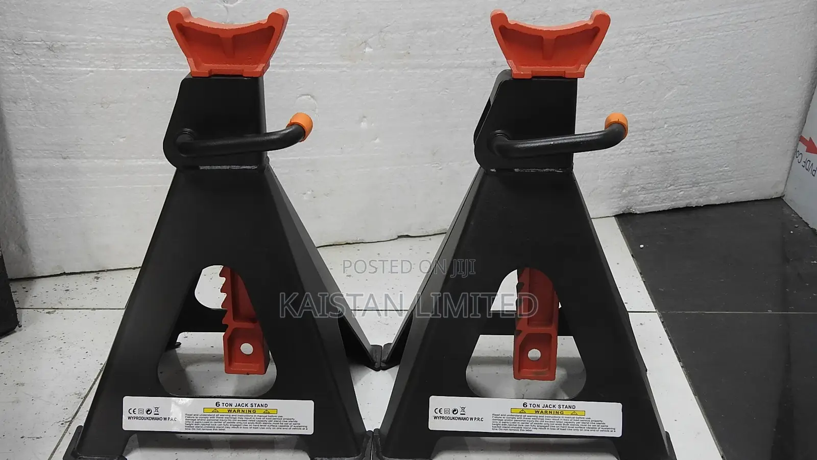 Industrial 6-ton Jack Stands