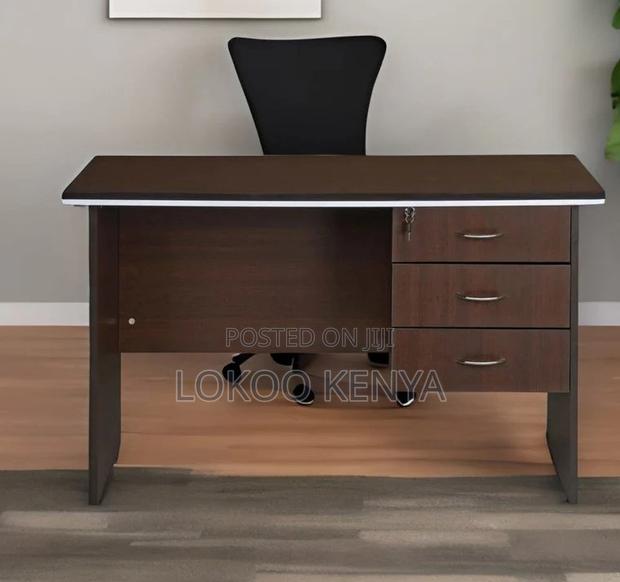 Office Desk : Task Desk – 1.2m Wood Surface - thumbnail 2