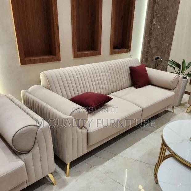 White 3 Seater New Indoor Sofa