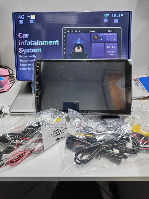 Car Android 10.1 Inches Infotainment With Reverse Camera 2 + 16
