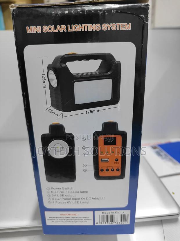 Mini Solar Lighting Complete System - thumbnail 2
