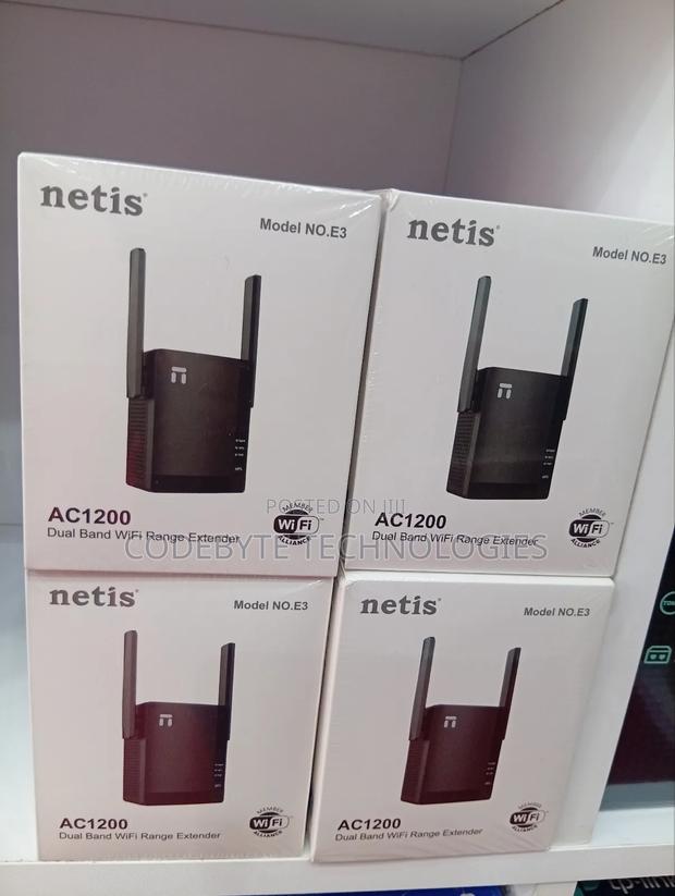 Netis E3 Ac1200 Wireless Dual Band Range Wifi Extender - thumbnail 2