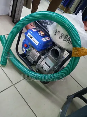 Usk Water Pump 3inch + Canvas Delivery Pipe + Suction Pipe