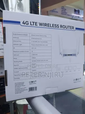 4 G Lte Wireless Router Available