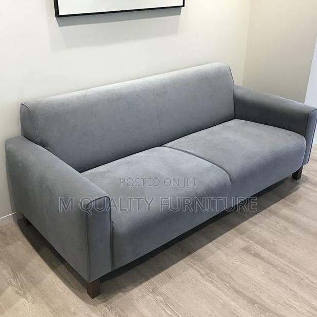 Gray 3 Seater One Hand Sofa