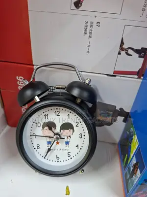 Alarm Twin Bell Clock Analog Twin Bell Alarm Clock For Kids