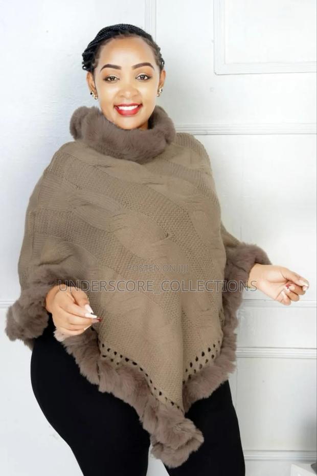 Executive Ladies Stylish Ponchos - main view