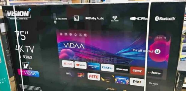 New Model Vision 75" Smart Frameless Restocked - thumbnail 2