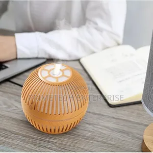 Wood Grain Round Air Humidifier