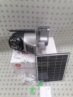 High Resolution V380-Dual Lens 4g Solar CCTV Camera