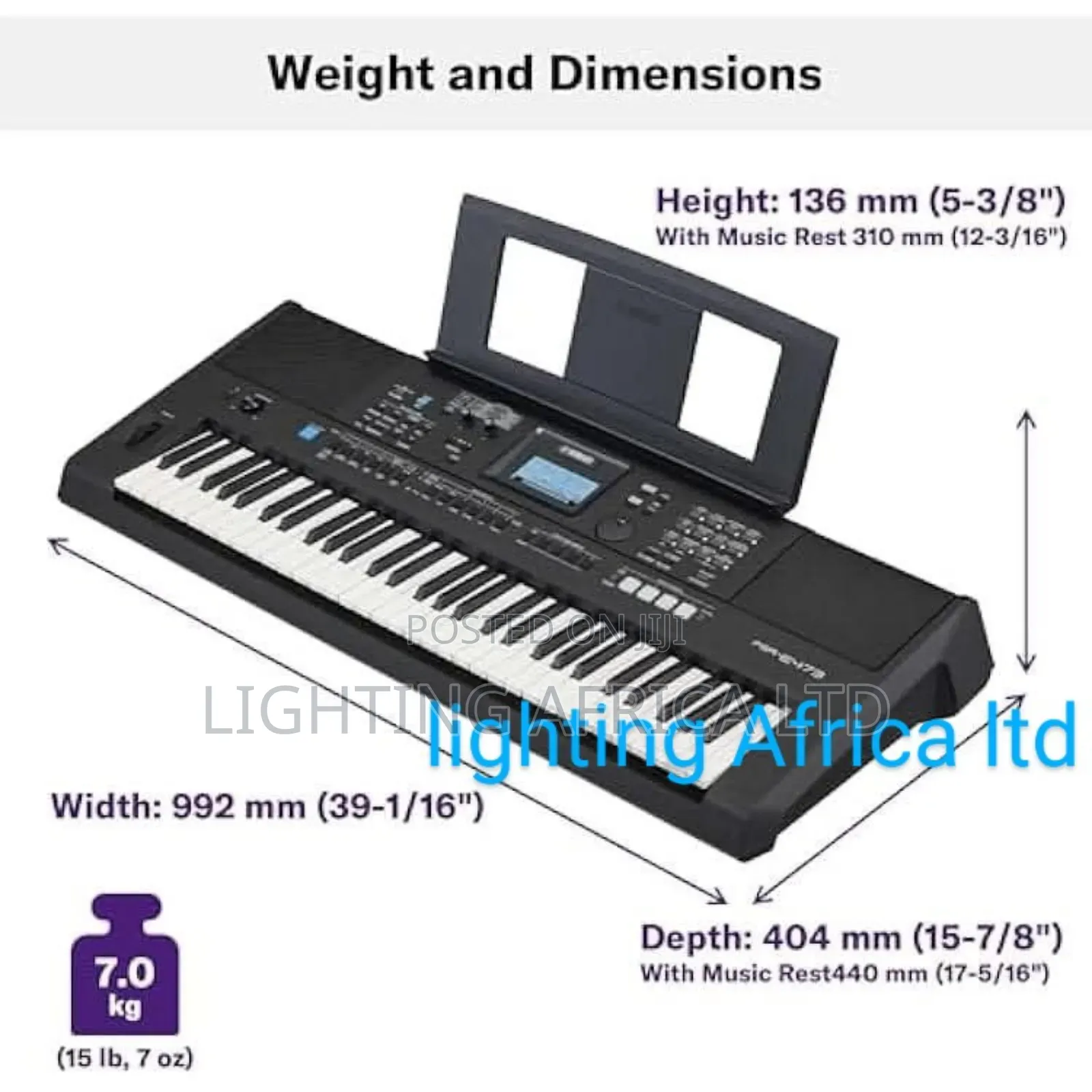 New Model PSR E473 Yamaha 61 Keys Multi Purpose Keyboard Original