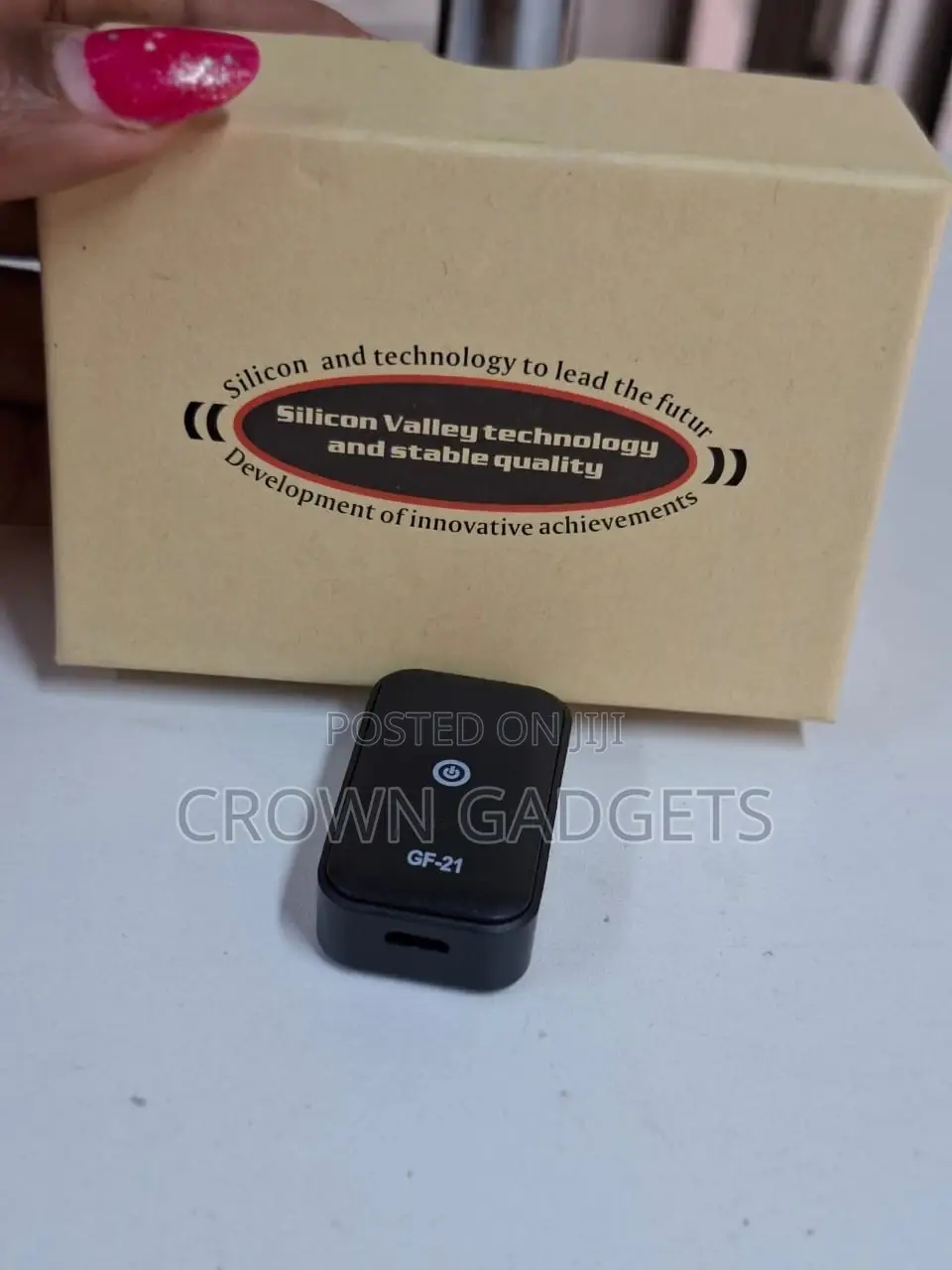Gf-21 Mini GPS Tracker With App Support, Real-Time Tracking