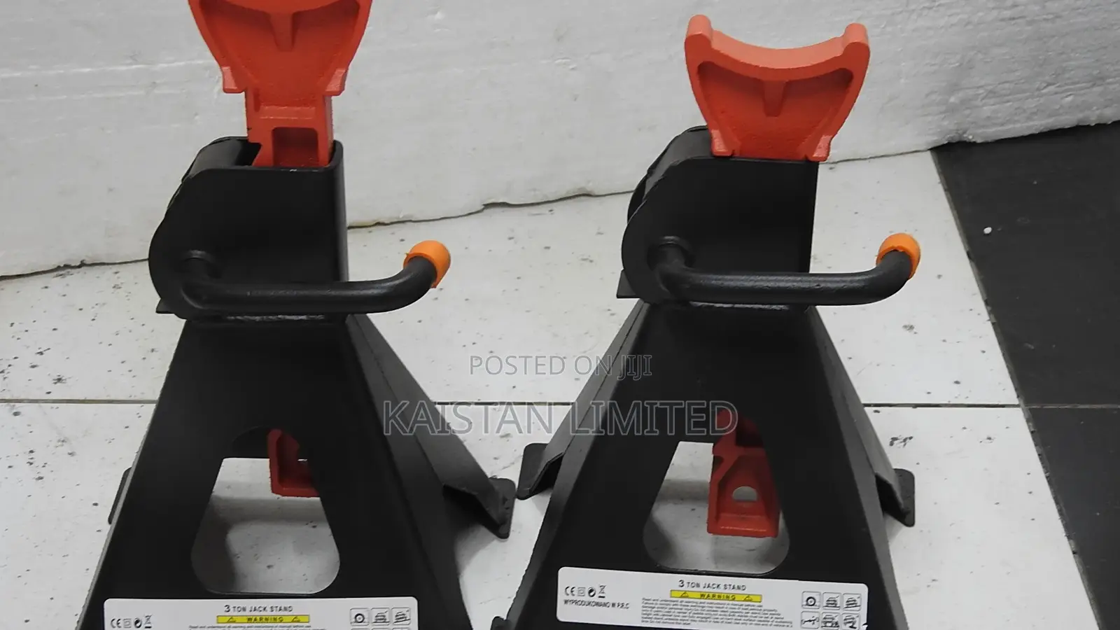 Steel Jack Stands 3'' Ton