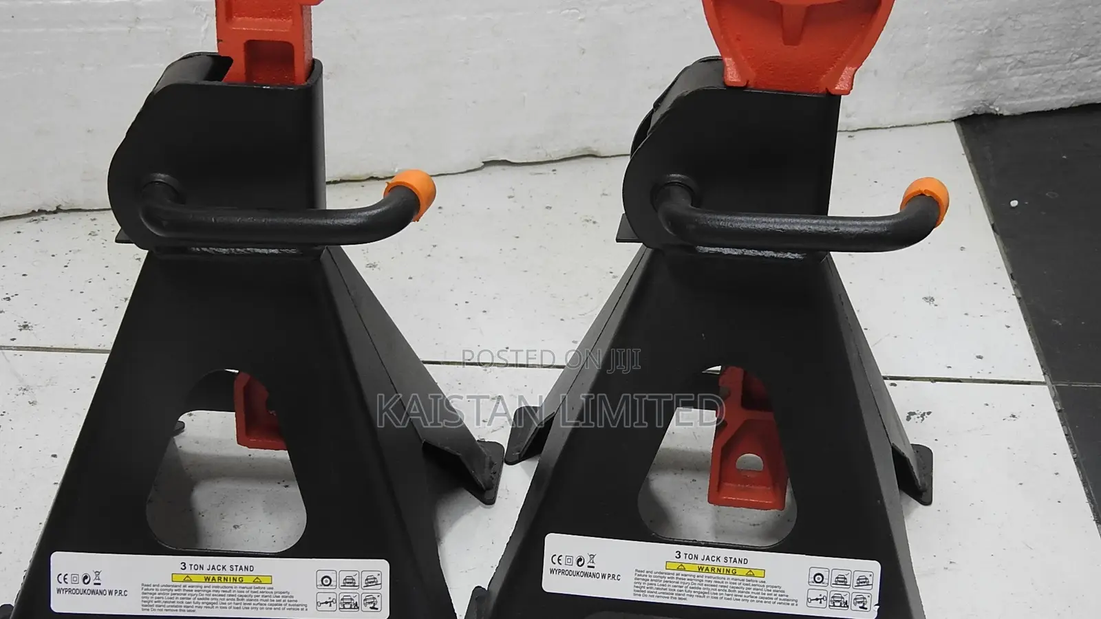 Steel Jack Stands 3'' Ton