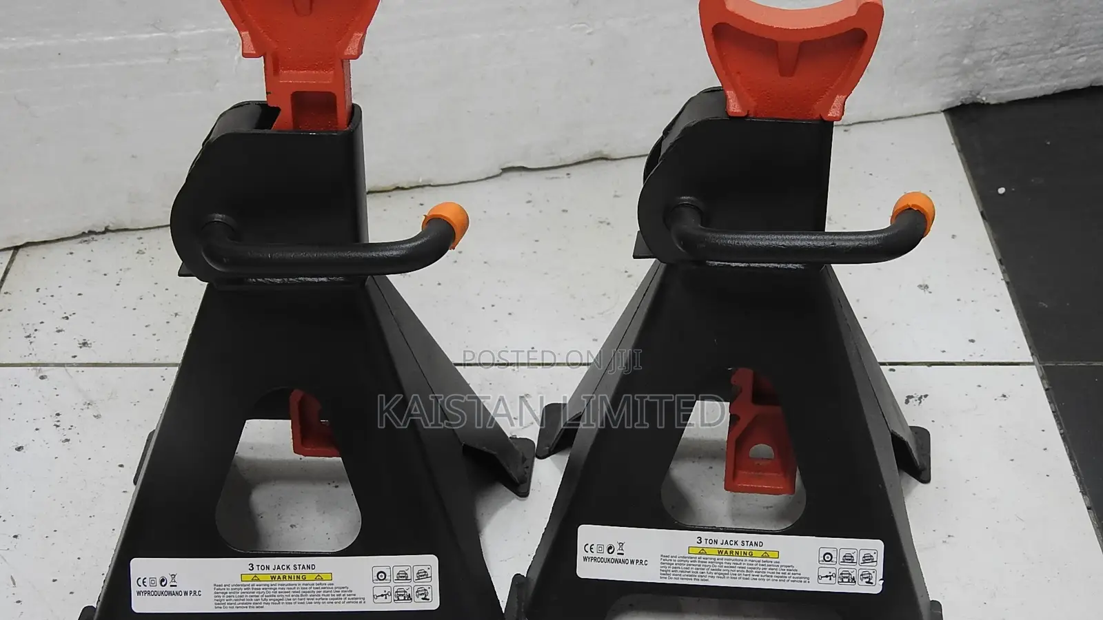 Heavy-duty 3-ton Jack Stands