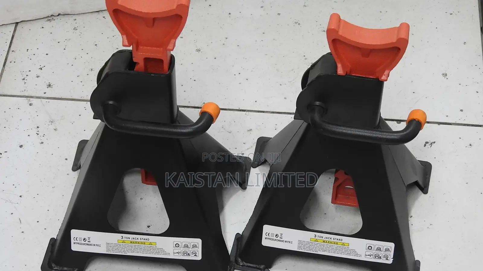 Heavy-duty Steel 3-ton Jack Stands