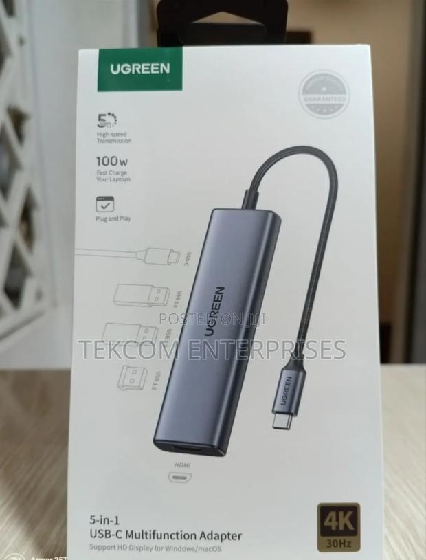 Ugreen 5-in-1 Usb-C Multifunction Adapter - main view