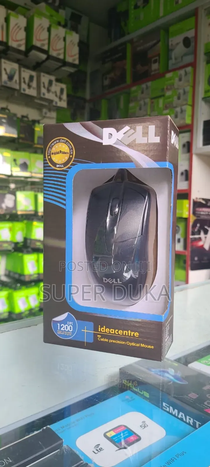 Dell Wired Optical Mouse.