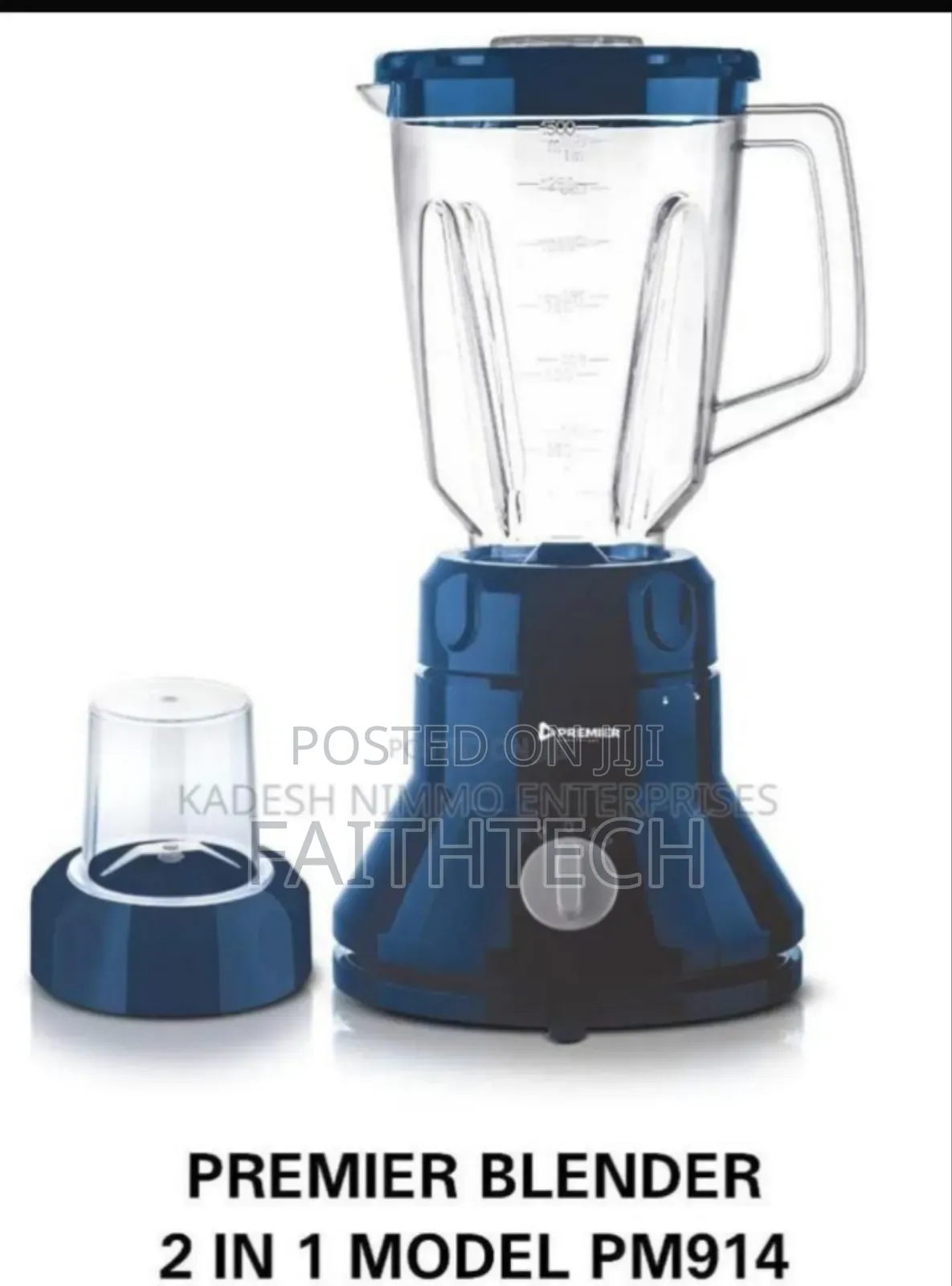 Premier Blender 2in 1 Model Pm914