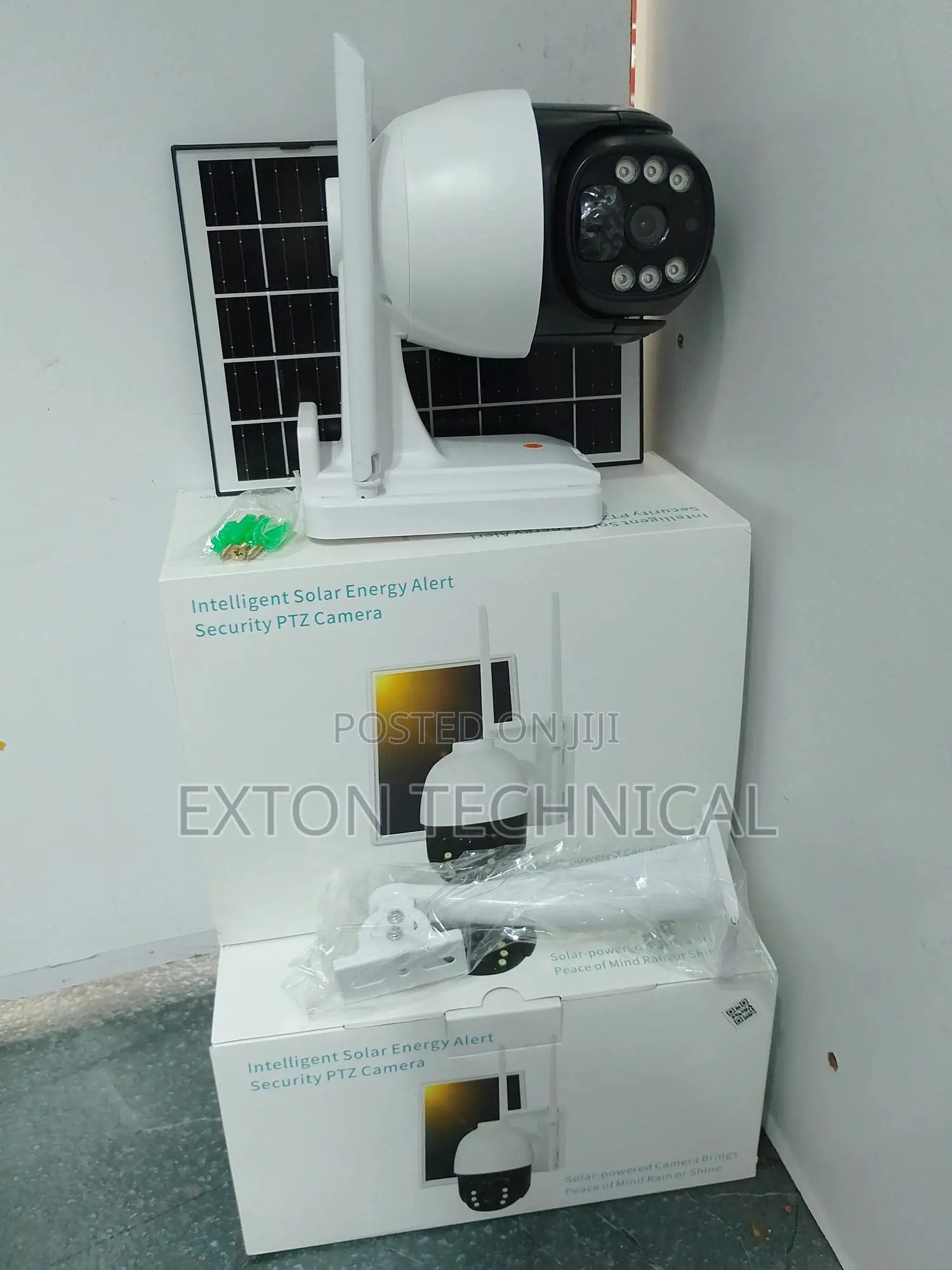 Wifi Solar Powered CCTV Camera V380 App