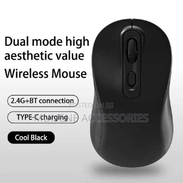 2.4g Dual-Mode Wireless Bluetooth Mouse Ergonomic Silent - main view