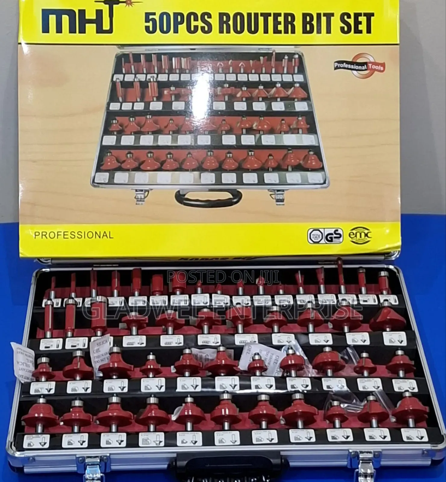 50psc Router Bit Set Typically Used For Wood Working