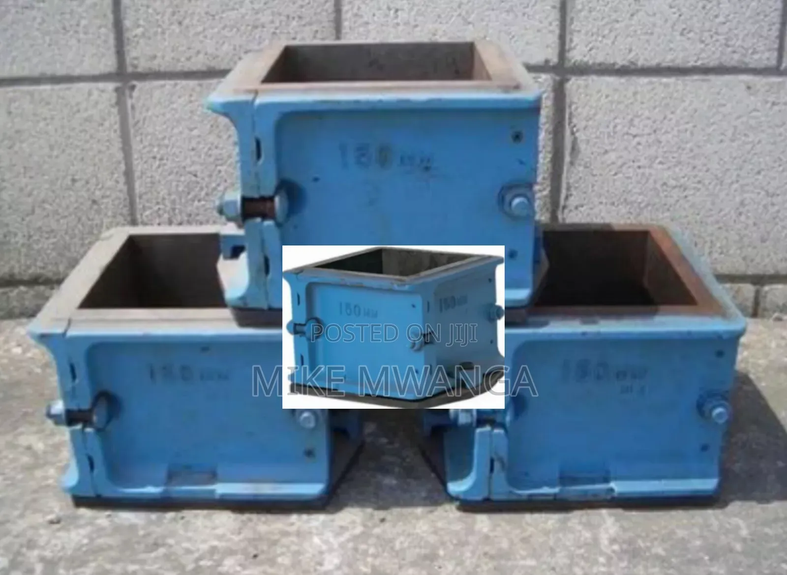 Durable Concrete Lasting Cube Moulds