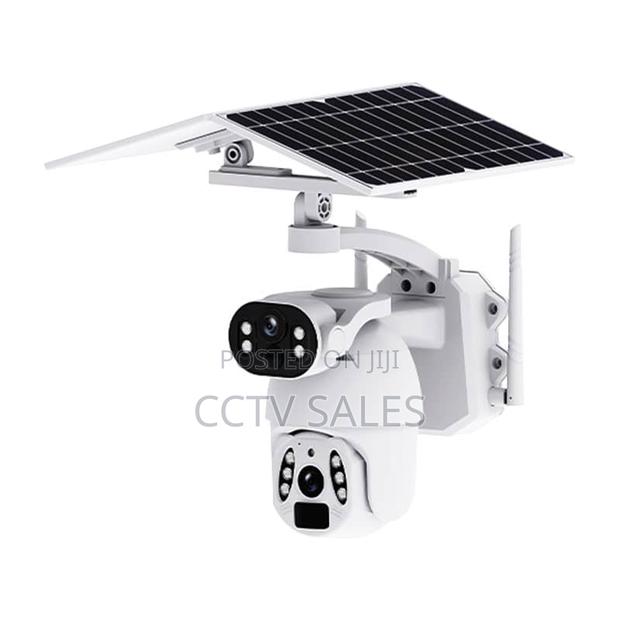 6mp 4g Daul Lens Dual Solar Panelled Solar CCTV Outdoor