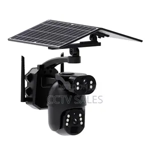 Simcard Dual Lensed Solar Camera With Two Solar Pannels