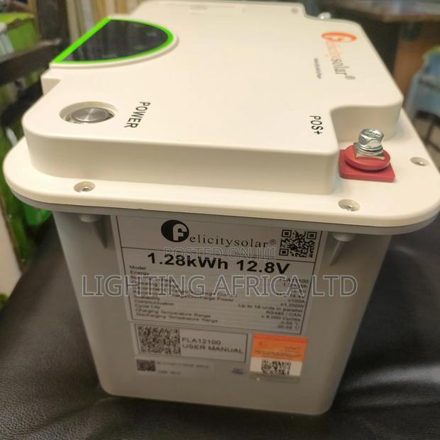 Felicity 12v- 100ah Lithium Phosphate Battery - thumbnail 3