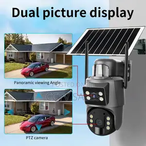 4g Dual Lensed PTZ Solar Camera