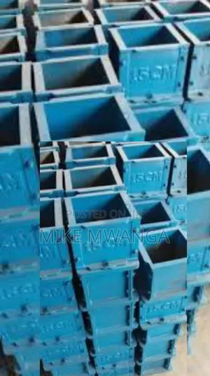 Steel Concrete Testing Cube Moulds, 15cm