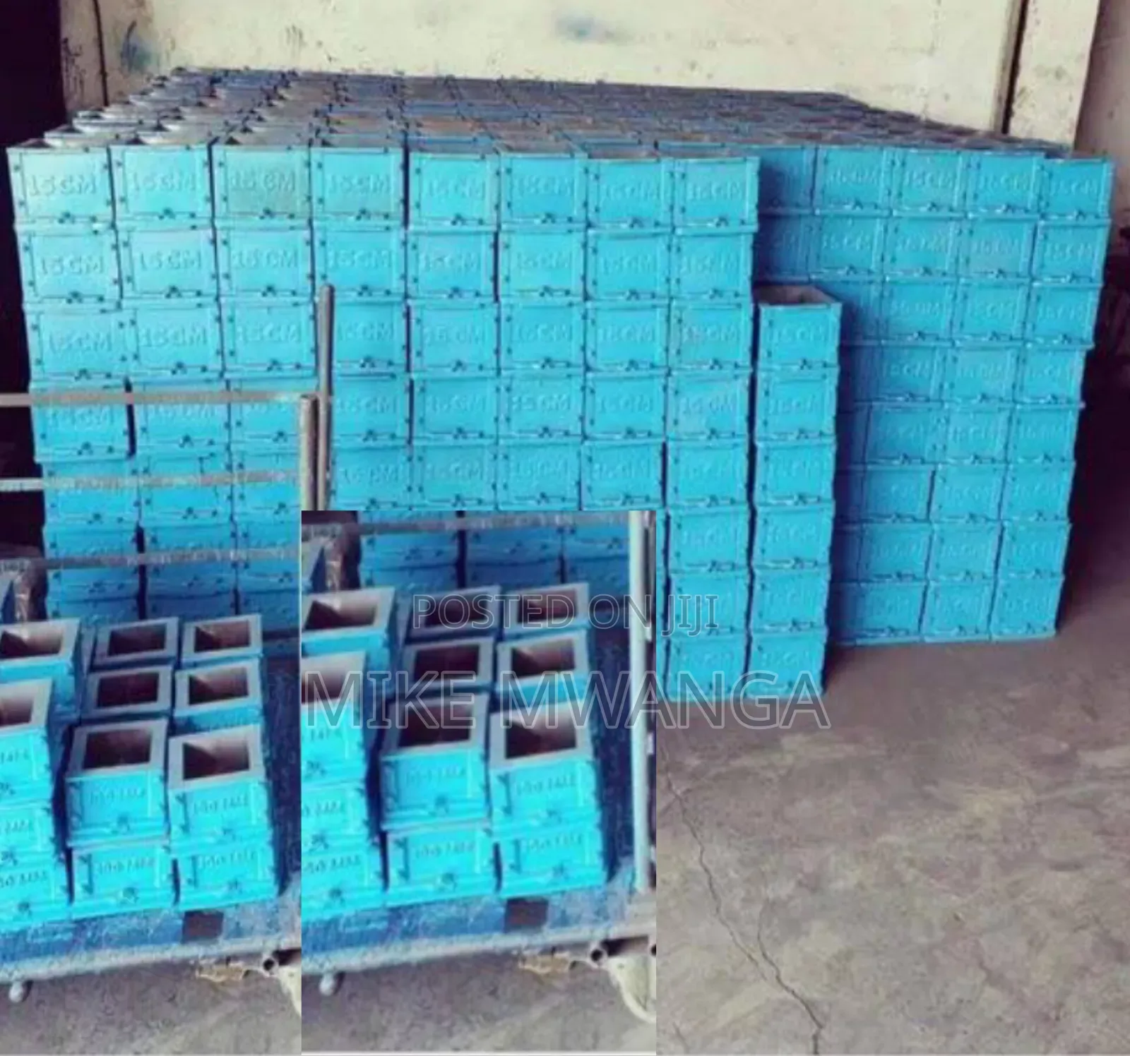 Smooth/Durable Concrete Testing Cube Moulds