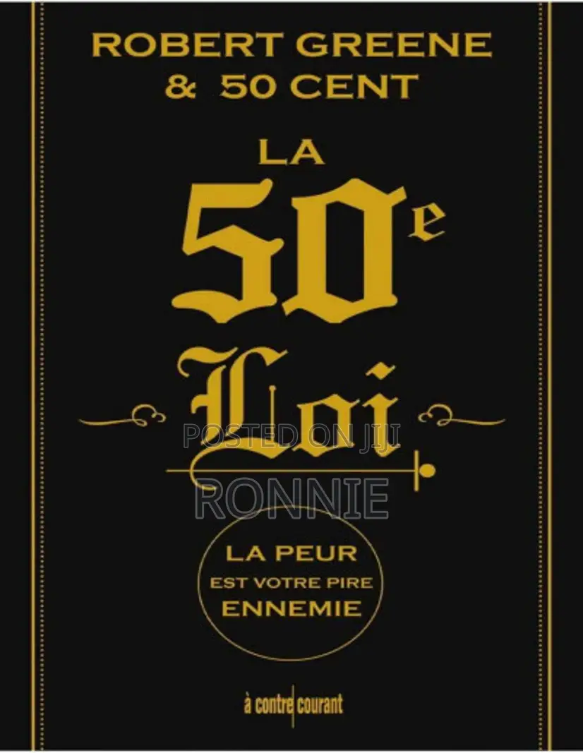 La 50e Loi Book by Robert Greene 50 Cent [French Version]