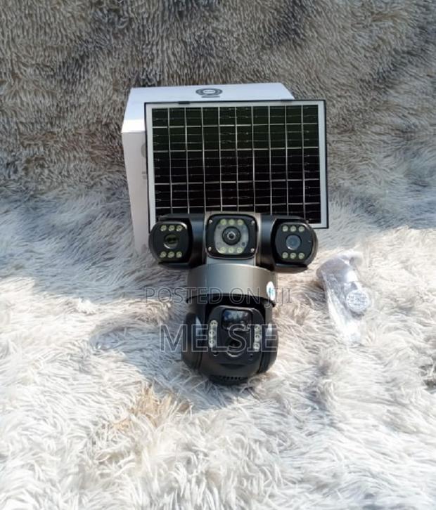V380 Pro New 3 Lens and 3 Screens 4g PTZ Camera