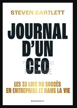 Journal d'Un Ceo Book by Steven Bartlett [French Version]