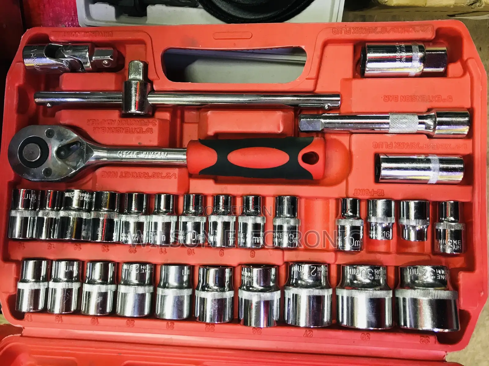 32pc Socket Wrenches Toolset