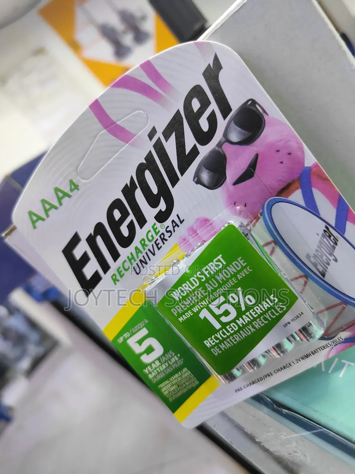 Four Pack Aaa Recharge Batteries