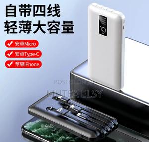 Power Bank With 4 Cables Inbuilt - thumbnail 2