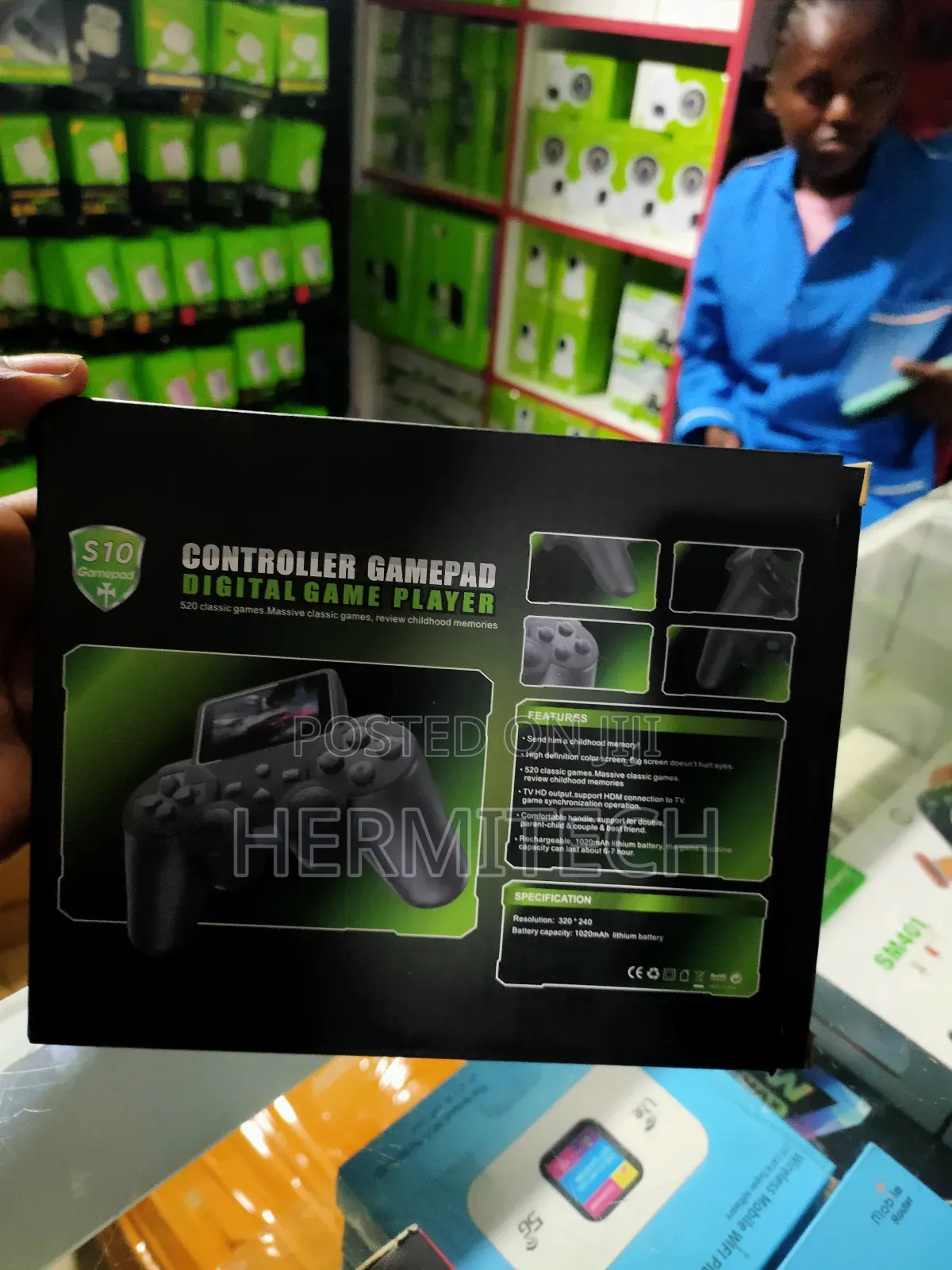 Digital Game Player Controller Gamepad