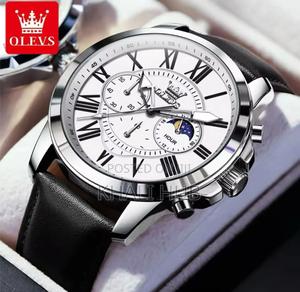 Olevs Gents Watch With Moonface Watch - main view