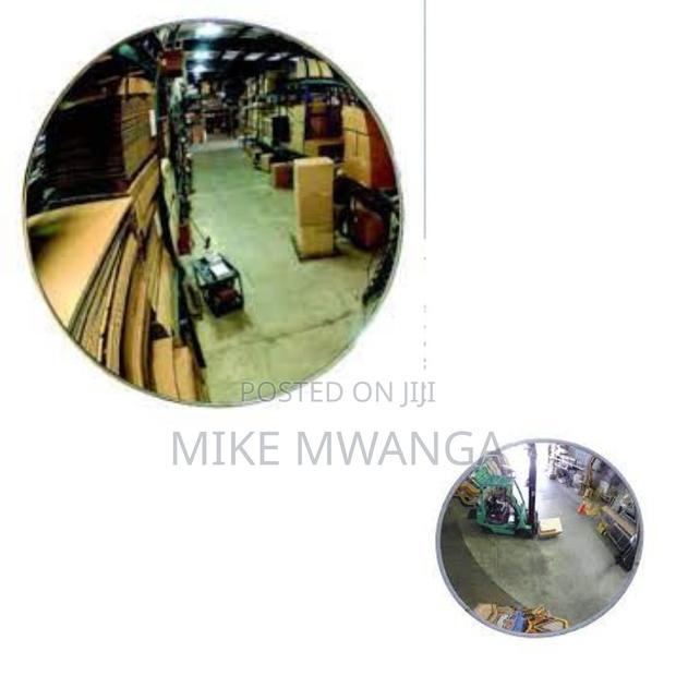 Uv-Stabilized Convex Safety Mirror - main view